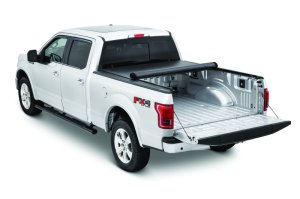 Ford F-150 Tonneau Cover - Tonno Pro - Lo-Roll Vinyl - Black - `09-`14